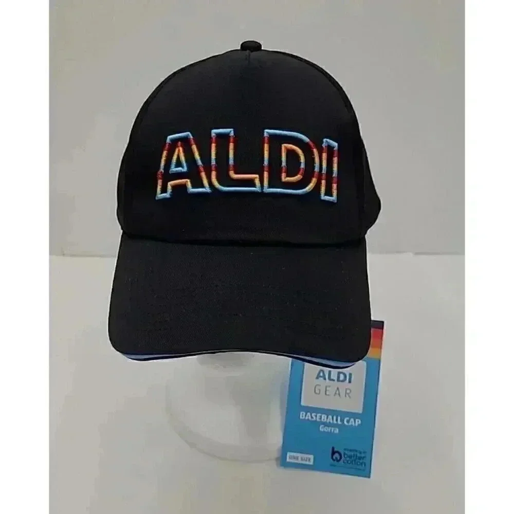 Aldi Gear Baseball Cap Hat Adjustable Multicolor New with Tags One Size